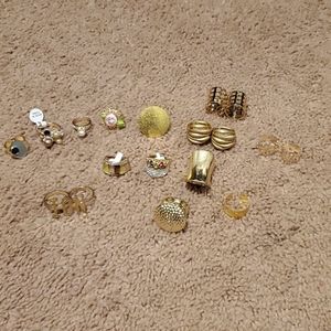 Gold costume rings